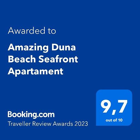 Amazing Duna Beach Seafront Apartament Torrox Esterno foto